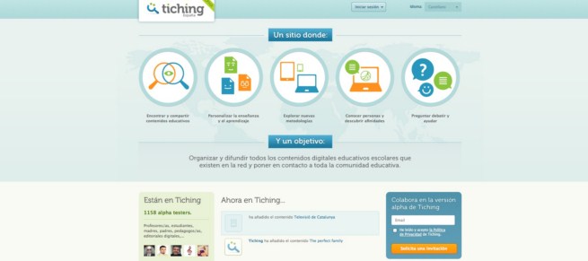 Red eductiva global, Tiching