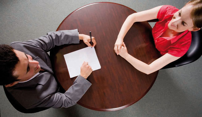 El lenguaje corporal durante la entrevista de trabajo