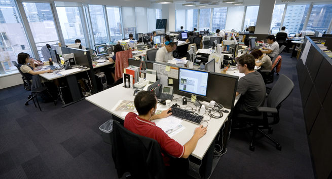 Levantarse de la silla en la oficina aumenta nuestro rendimiento