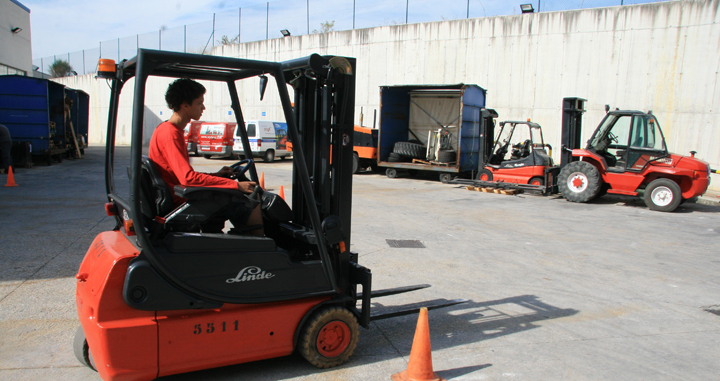 Cursos para obtener el carnet de carretillero